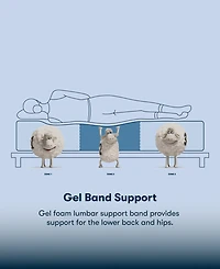 Serta Perfect Sleeper Cobra Lily 11" Plush Euro Top Mattress Set, Queen Split