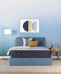 Serta Perfect Sleeper Iceland Poppy 14" Plush Pillow Top Mattress Set, Twin Xl