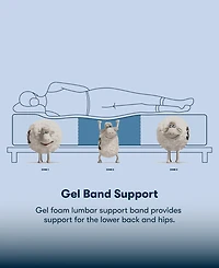 Serta Perfect Sleeper Lavender Falls 12" Medium Hybrid Tight Top Mattress Set, California King