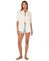 Roxy Women's Sandpiper Button-Up Shirt