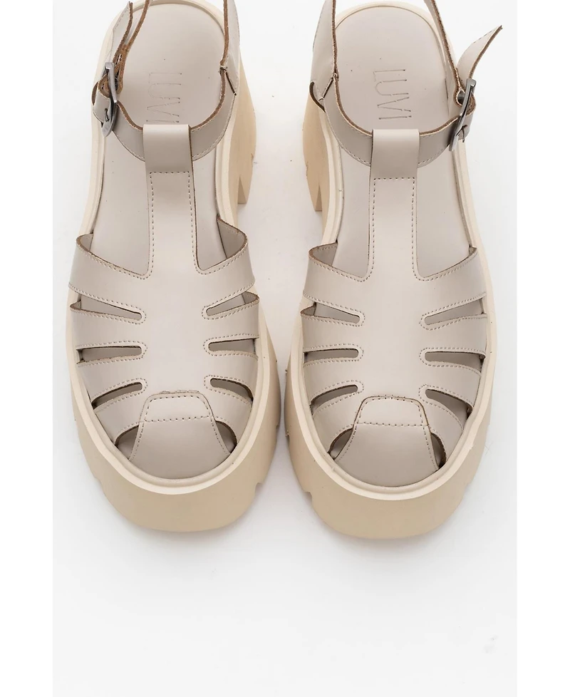 Prologue Shoes Verua Platform Sandal (Women)