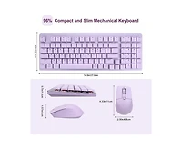 Wireless Mechanical Keyboard and Mouse