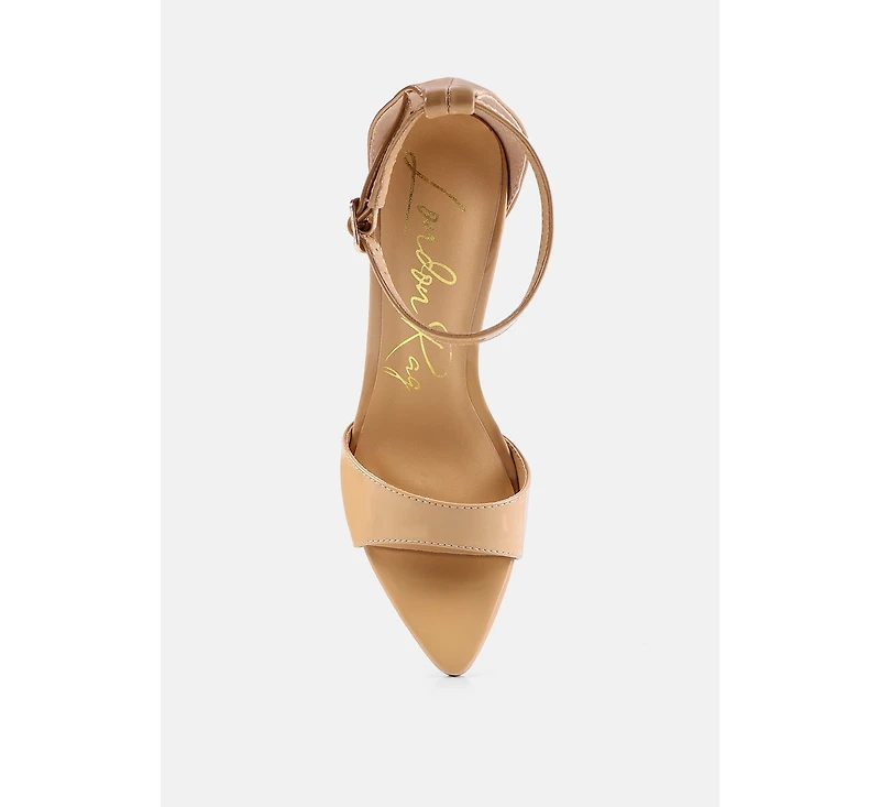New Flame Ankle Strap Stiletto Heel Sandals Women
