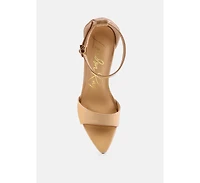 New Flame Ankle Strap Stiletto Heel Sandals Women