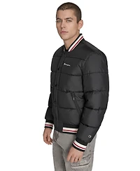 Champion Men's Quilted Varsity Puffer Jacket