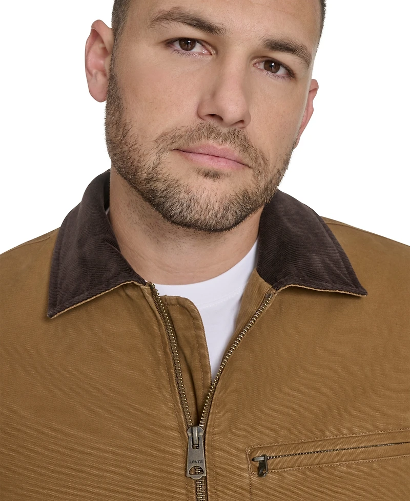 Levi's Men's Cotton Canvas Depot Jacket