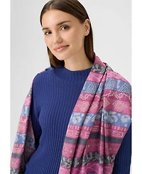 Olsen Women's Solid Mock Neck Sweater
