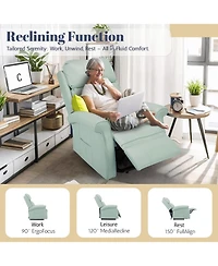 Aecojoy Electric Power Lift Recliner Chair for Elderly