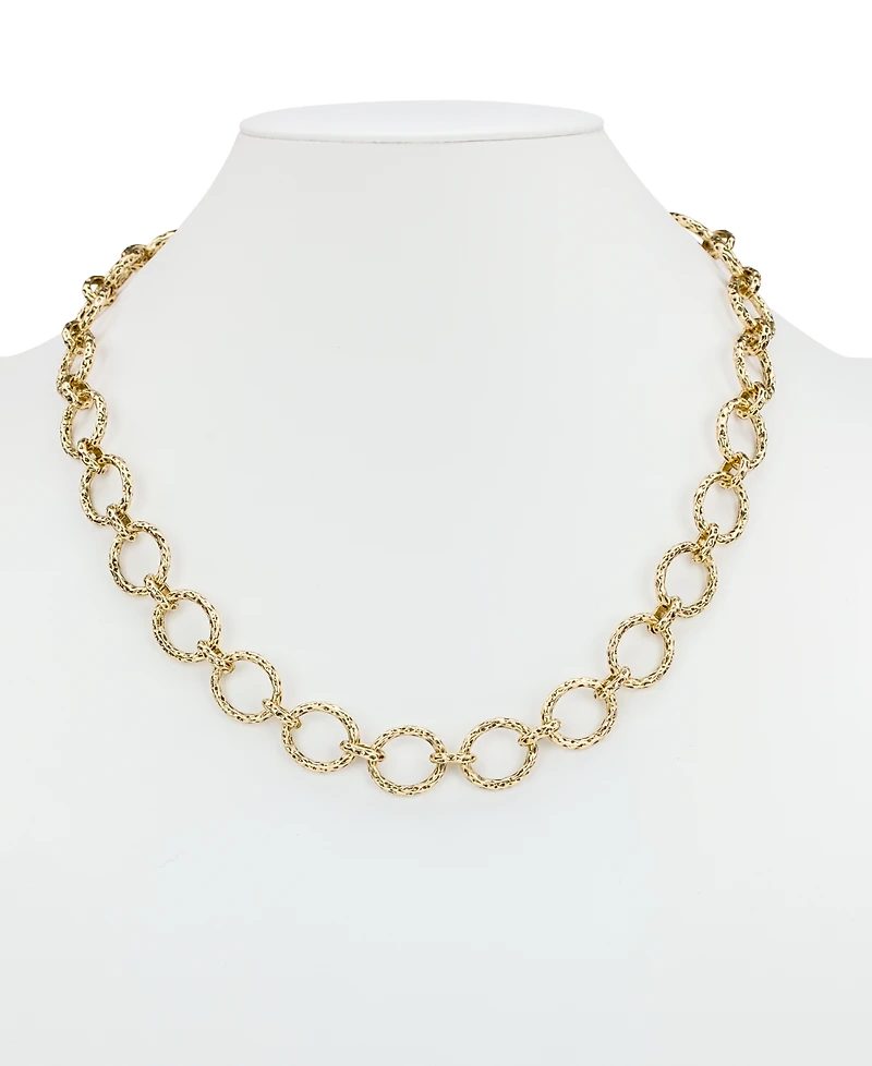 Patricia Nash Beaded Green and Antique Gold-Tone Modern Modular Necklace