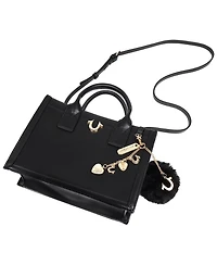 True Religion Pom Dangle Modern Tote