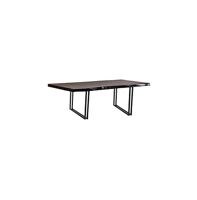 Porter Designs Manzanita Solid Sheesham Wood Coffee Table, Gray