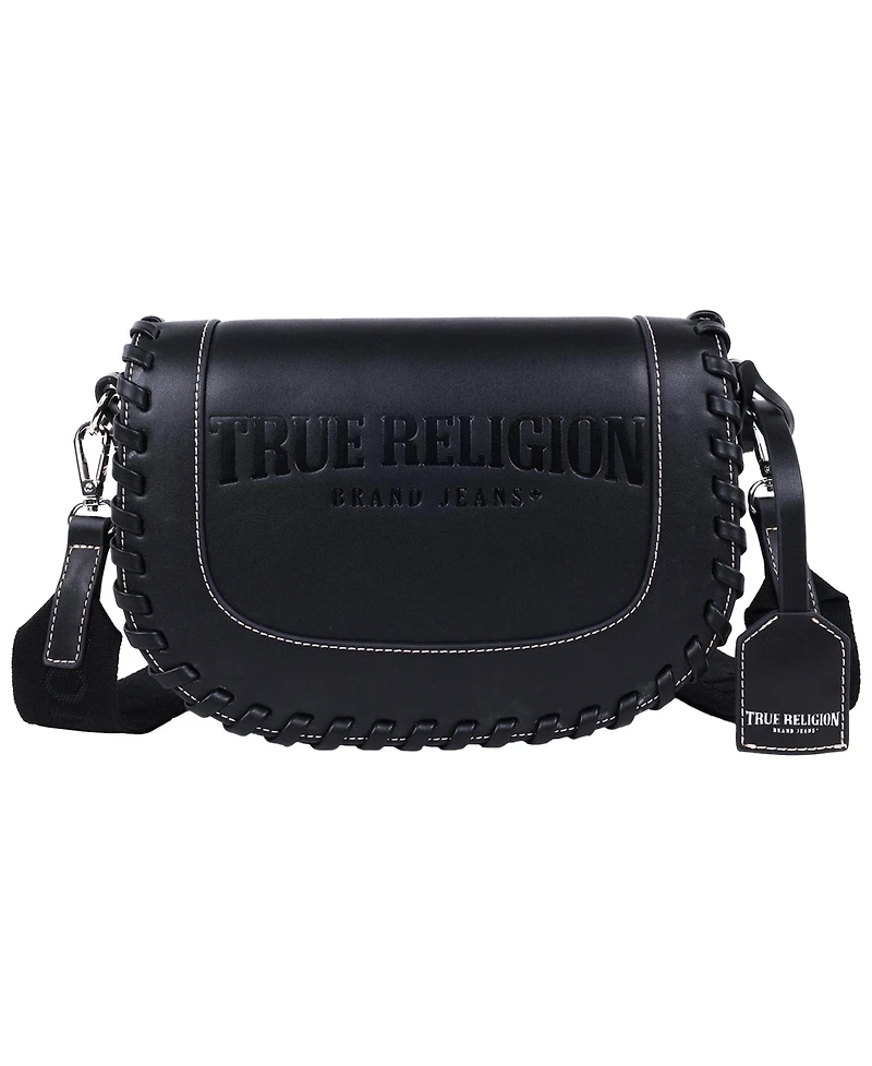 True Religion Whip Stitch Saddle Bag