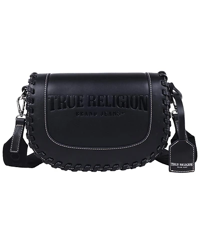 True Religion Whip Stitch Saddle Bag