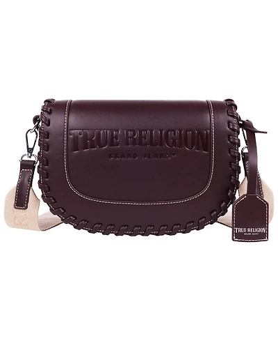 True Religion Whip Stitch Saddle Bag