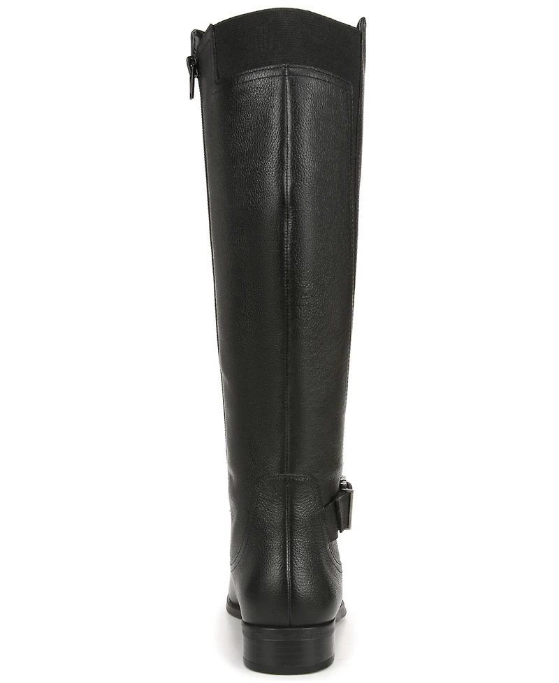 Naturalizer Women's Jaya Knee High Block Heel Riding Boots