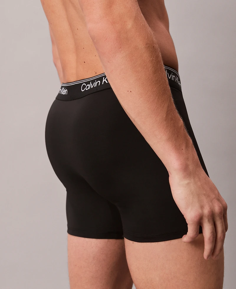 Calvin Klein Men's 3-Pack Micro Stretch Boxer Briefs