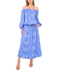 Vince Camuto Women's Off-the-Shoulder Tie Top