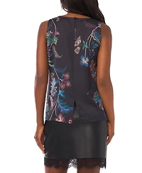 Vince Camuto Women's Keyhole Back Sleeveless Tank Top