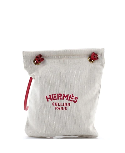 Pre-Owned Hermes Pm Aline Bag Toile