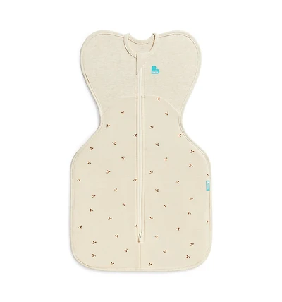 Love To Dream Baby Swaddle Up Sleep Sack - Fleece 1.5 Tog Olive Medium (13-19lbs)