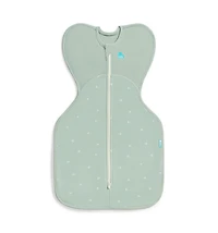 Love To Dream Baby Swaddle Up Sleep Sack - Fleece 1.5 Tog Olive Medium (13-19lbs)