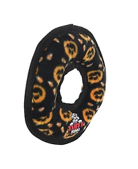 Tuffy Holiday Medium Ring Pumpkin 2 Pack, Durable Plush Squeaky Dog Toy