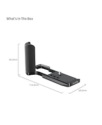 SmallRig L-Shape Mount Plate with Silicone Handle for Canon Eos R50 V Camera