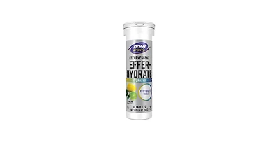 Now Foods Effer-Hydrate Lemon Lime ,10 Tabs