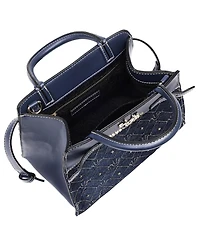 True Religion Studded Denim Tote