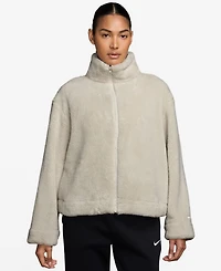Nike Women's Essential Sherpa High-Pile Fleece Jacket
