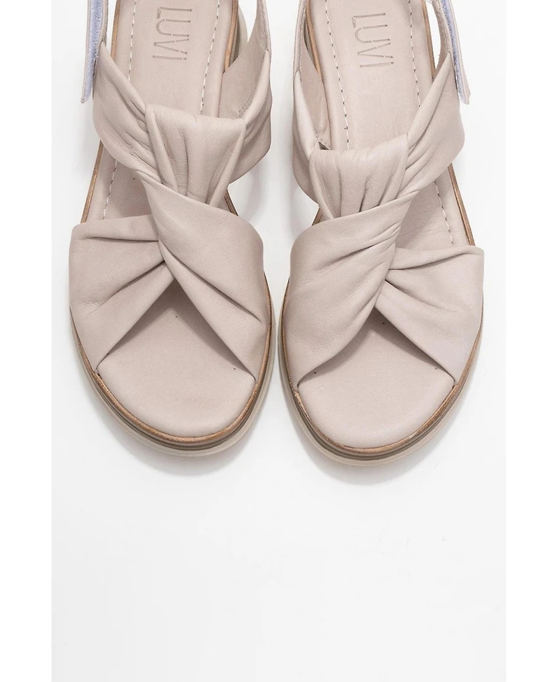 Forever & Always Shoes Oara Leather Sandal (Women)
