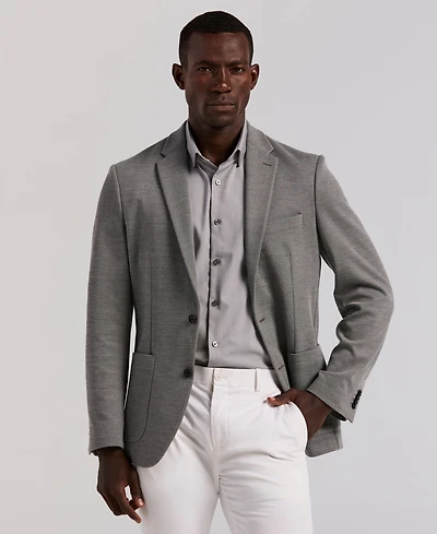 Perry Ellis Men's Single Breasted Textured Blazer Jacket