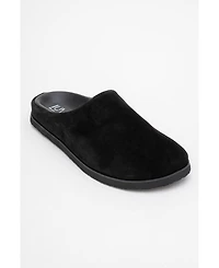 Forever & Always Shoes Space Leather Slide Sandal (Women)