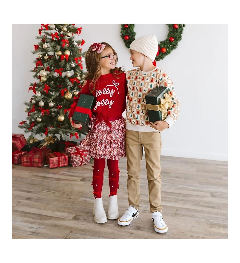 Sweet Wink Baby Boys Cabin Christmas Sweatshirt
