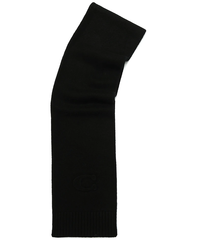 Coach Women's Embossed Knit Muffler