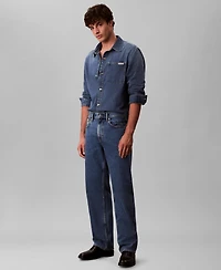 Calvin Klein Men's 90s Mid-Rise Straight Jeans