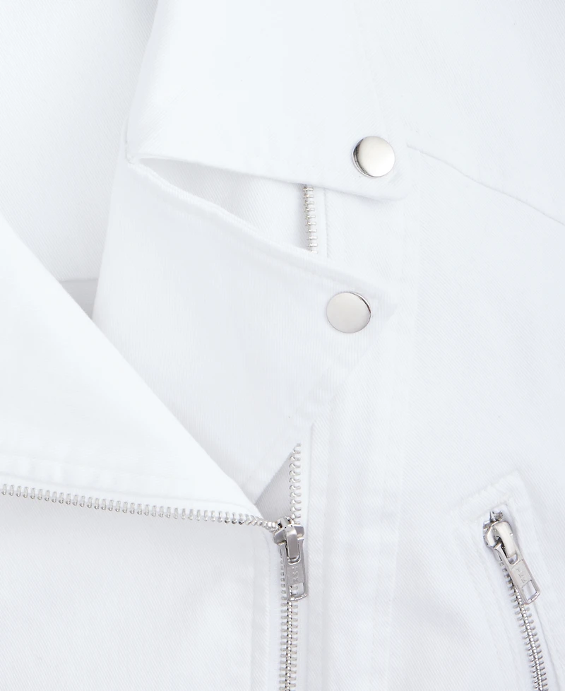 I.n.c. International Concepts Women's Belted Moto Jacket, Macy's Exclusive