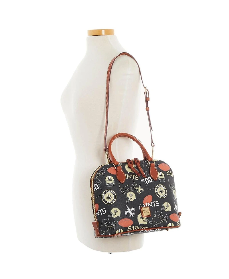 Dooney & Bourke New Orleans Saints Game Day Zip Satchel