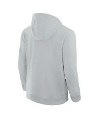 Fanatics Men's and Women's Gray Minnesota Vikings Front Office Full-Zip Hoodie