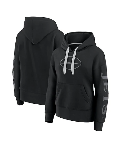 Fanatics Women's Black New York Jets Elements Next Pullover Hoodie