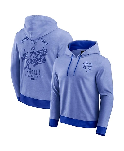 Darius Rucker Collection by Fanatics Men's Royal Los Angeles Rams Tonal Knit Pullover Hoodie