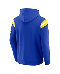 Darius Rucker Collection by Fanatics Men's Royal Los Angeles Rams Football Washed Pullover Hoodie