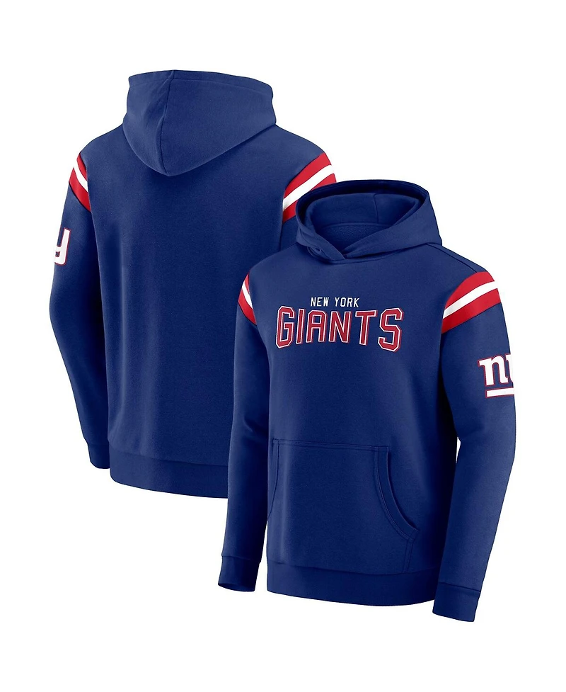 Darius Rucker Collection by Fanatics Men's Royal New York Giants Football Washed Pullover Hoodie
