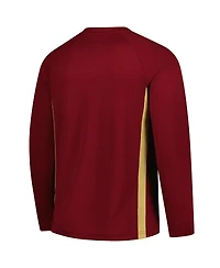 Nike Men's Wine Cleveland Cavaliers 2025/26 Authentic Pre-Game Legend Dri-fit Long Sleeve Shooting Shirt