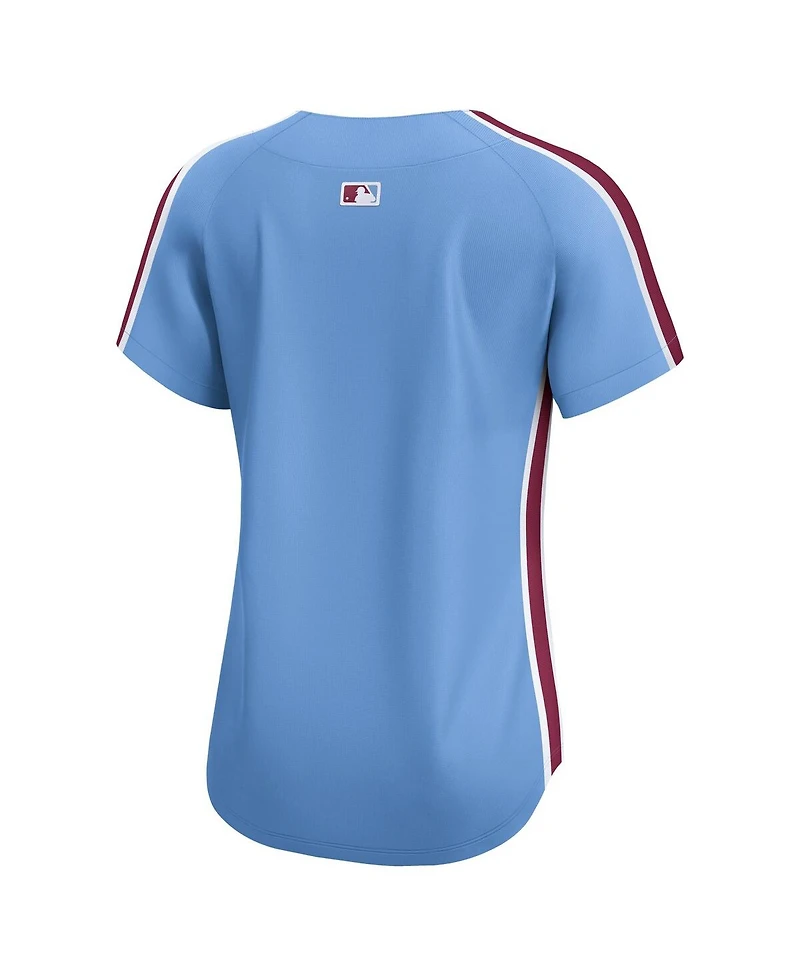 Nike Women's Light Blue Philadelphia Phillies Alternate Limited Jersey