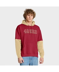 Fanatics Men's Scarlet San Francisco 49ers Helmet Pullover Hoodie