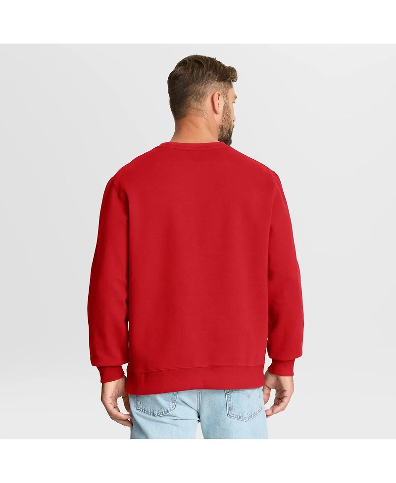 Fanatics Men's Red Kansas City Chiefs Direct Handoff Legacy Pullover Sweatshirt