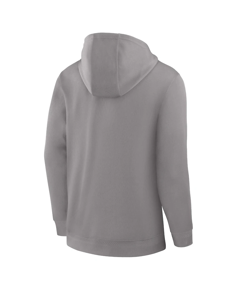 Nike Men's Gray Ohio State Buckeyes 2025 Coaches Premium Dri-fit Quarter-Zip Hoodie
