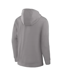 Nike Men's Gray Ohio State Buckeyes 2025 Coaches Premium Dri-fit Quarter-Zip Hoodie