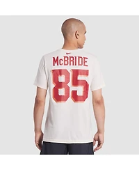 Nike Men's Trey McBride Natural Arizona Cardinals 2025 Rivalries Collection Player Name Number T-Shirt